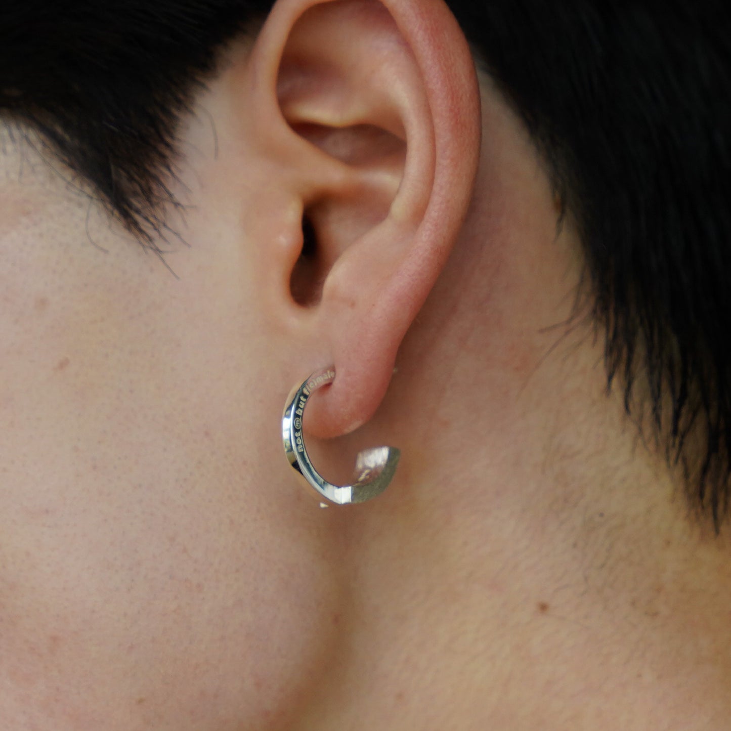 half and lack earing