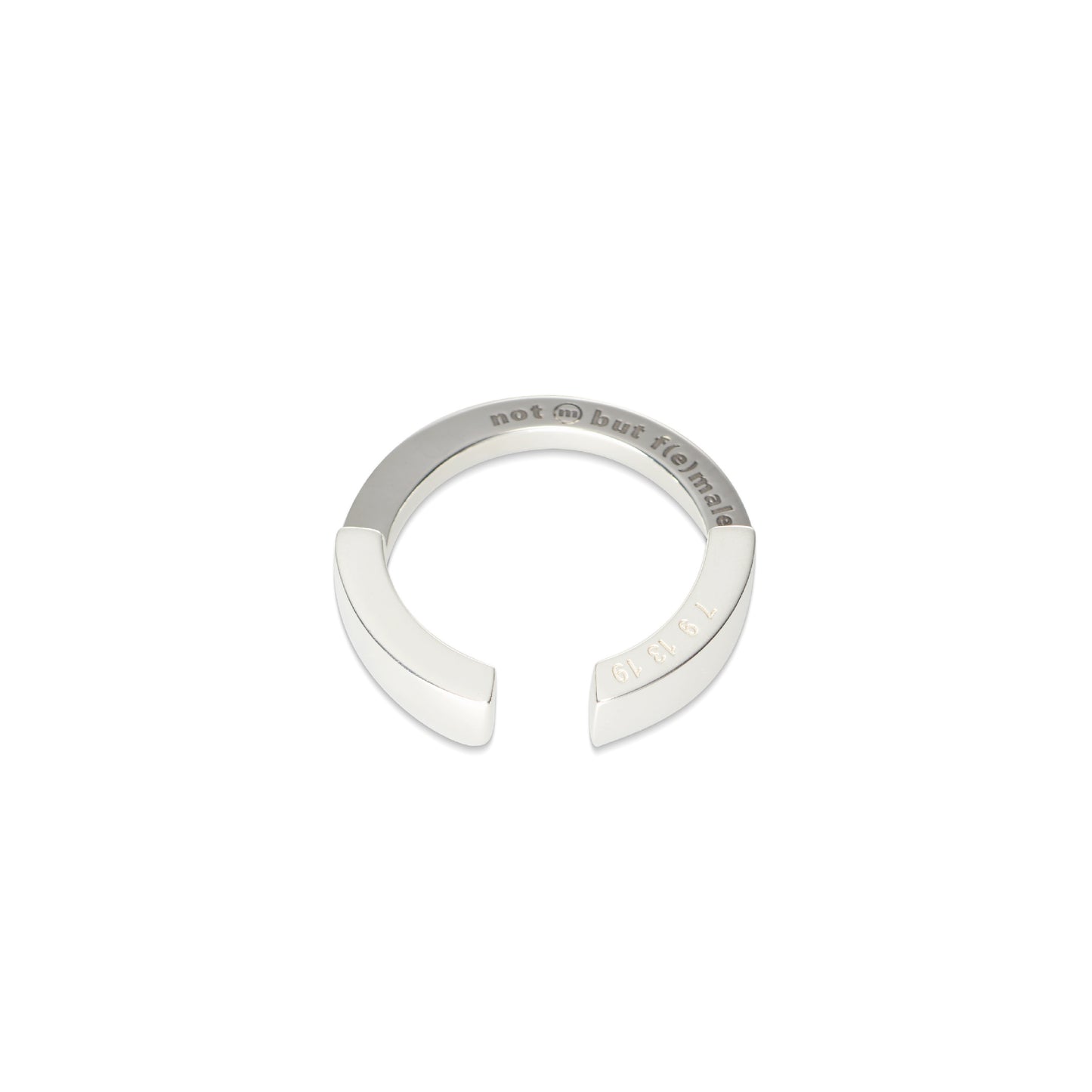 half and lack ring (ver.Black)