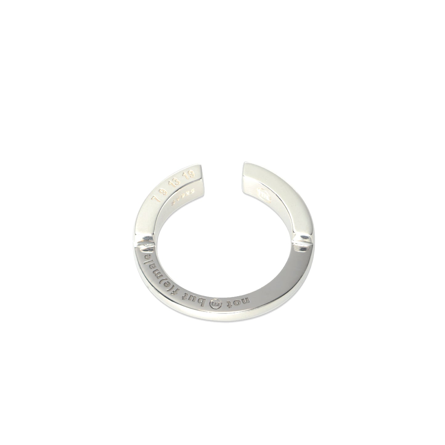 half and lack ring (ver.Black)